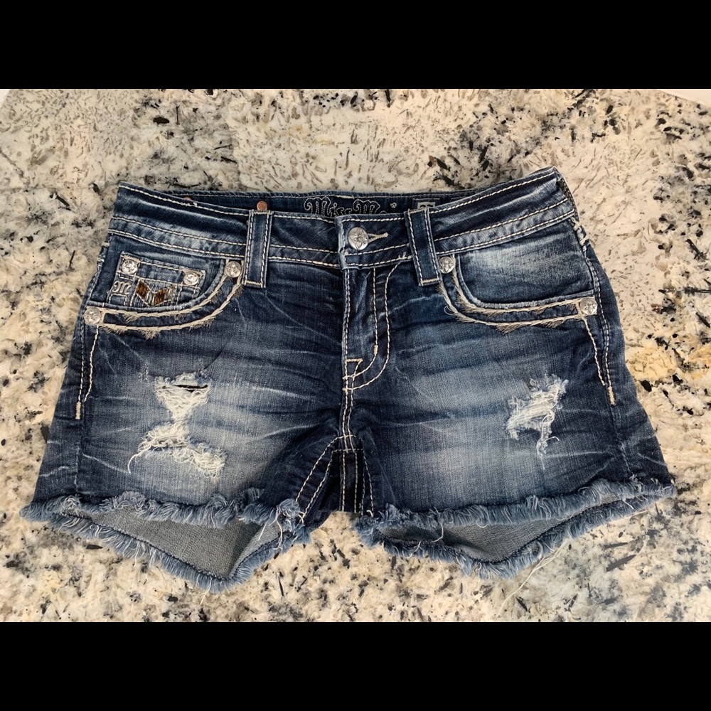 Miss Me - cut off shorts.